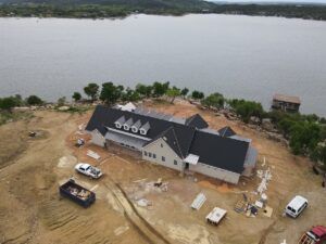 New home construction by Bobby Wolfe Construction
