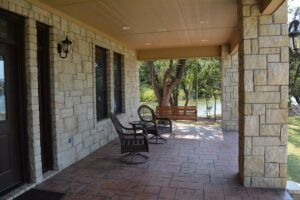 Patio with Water View