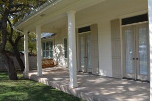 Patio and Entries