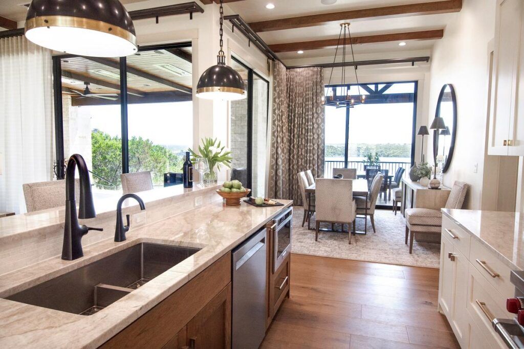 Kitchen and Dining Area